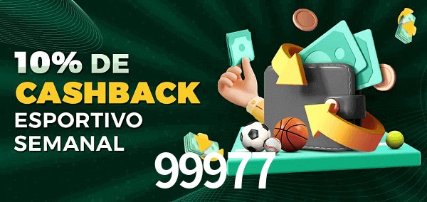 10% de bônus de cashback na 99977